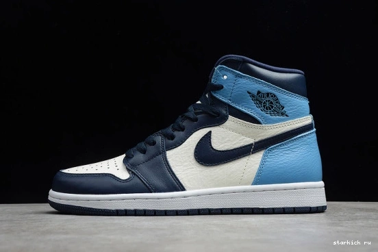 OG Blue 1 UNC | Obsidian 555088-140 Air High University 555088-140 Retro - Jordan 0717